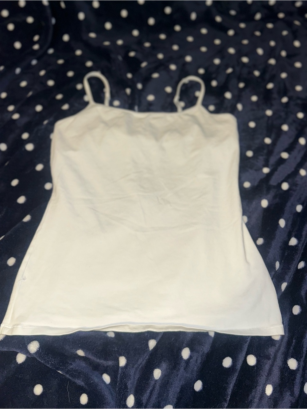 Express White Spaghetti Strap Camisole